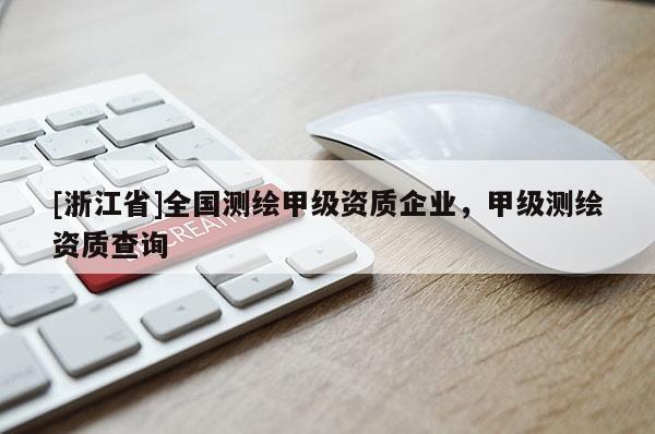 [浙江省]全國測繪甲級資質(zhì)企業(yè)，甲級測繪資質(zhì)查詢