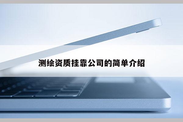 測繪資質(zhì)掛靠公司的簡單介紹